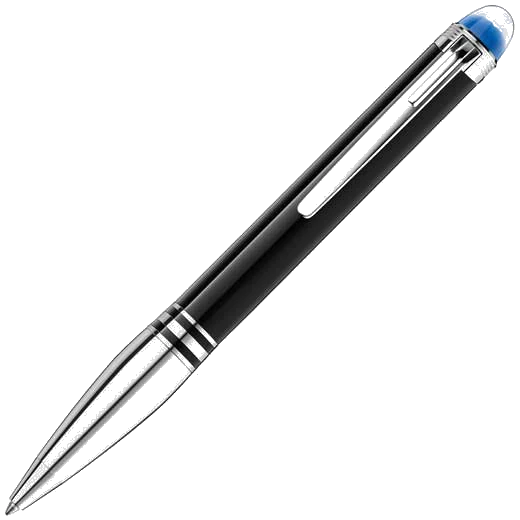 Montblanc StarWalker Doué Black and Stainless Steel Ballpoint Pen