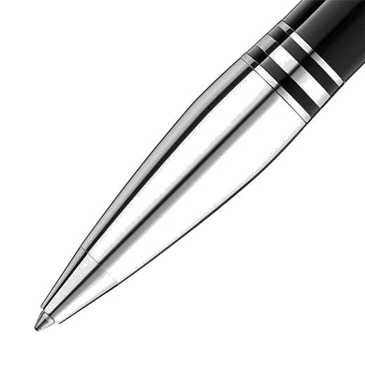 Montblanc StarWalker Doué Black and Stainless Steel Ballpoint Pen - Image 2