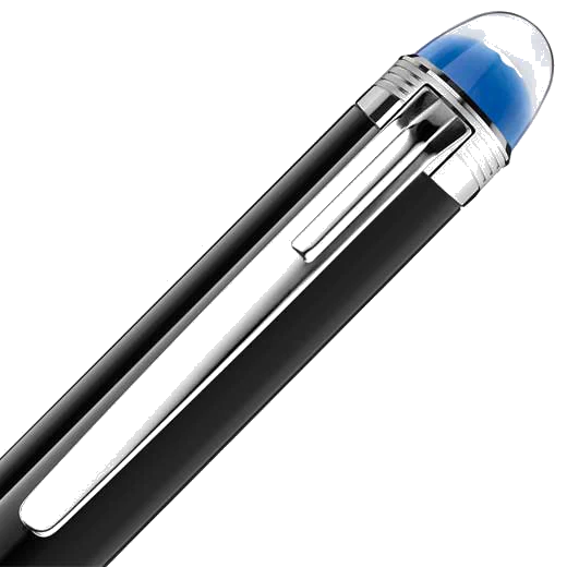 Montblanc StarWalker Doué Black and Stainless Steel Ballpoint Pen - Image 3