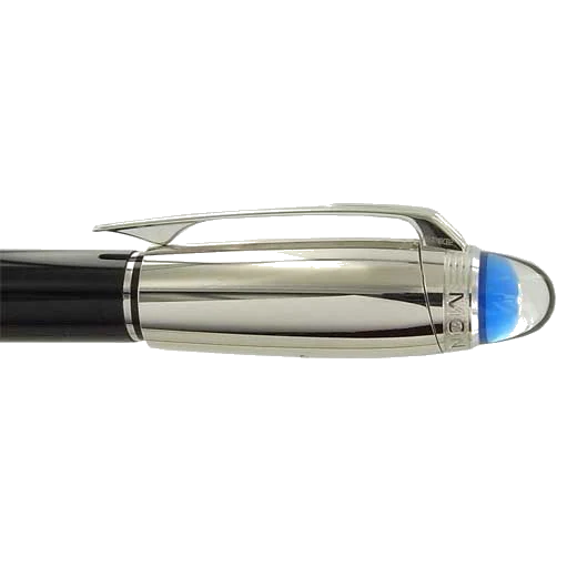 Montblanc StarWalker Doué Black and Stainless Steel Fountain Pen - Image 3