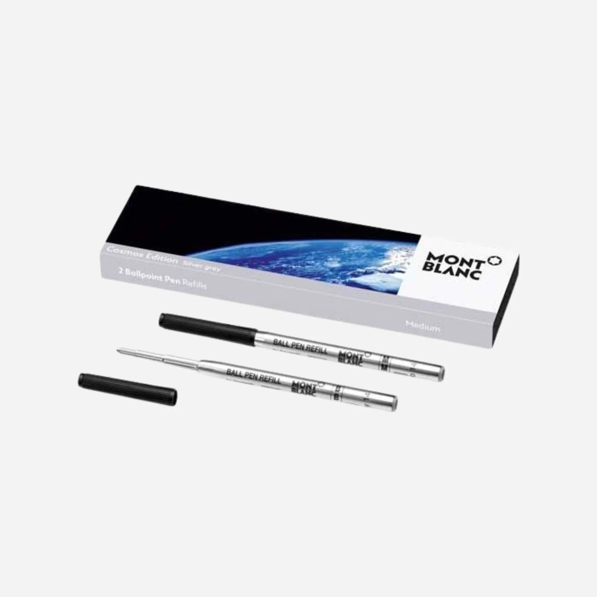 Montblanc StarWalker Exploration Silver Grey Ballpoint Refills (M)