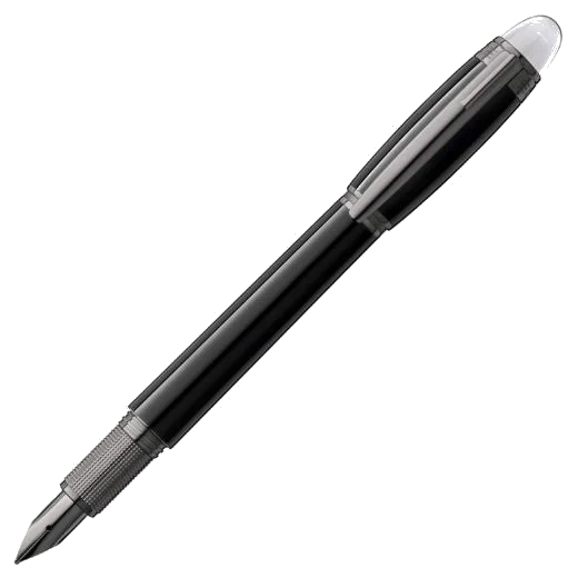 Montblanc StarWalker Midnight Black Resin Fountain Pen