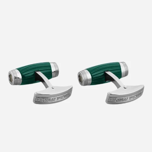 Montblanc StarWalker Polar Green Steel Cufflinks - Image 2