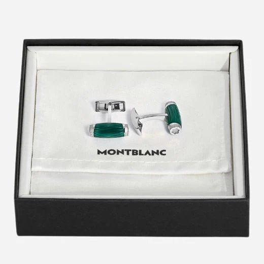 Montblanc StarWalker Polar Green Steel Cufflinks - Image 3