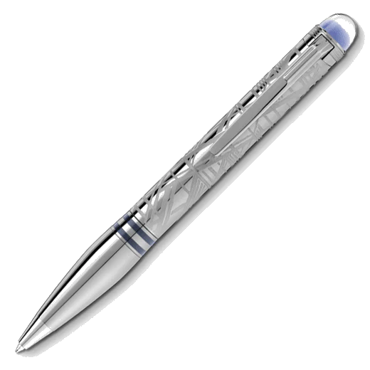 Montblanc Starwalker SpaceBlue Metal Ballpoint Pen