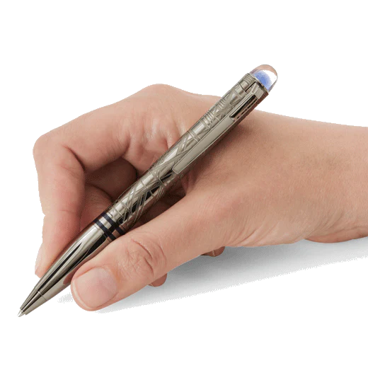 Montblanc Starwalker SpaceBlue Metal Ballpoint Pen - Image 4