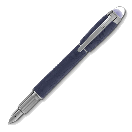 Montblanc Starwalker SpaceBlue Resin Fountain Pen