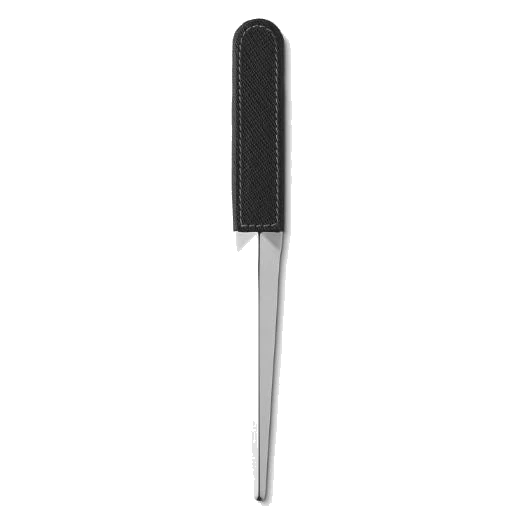 Montblanc Steel and Saffiano Leather Letter Opener - Image 2