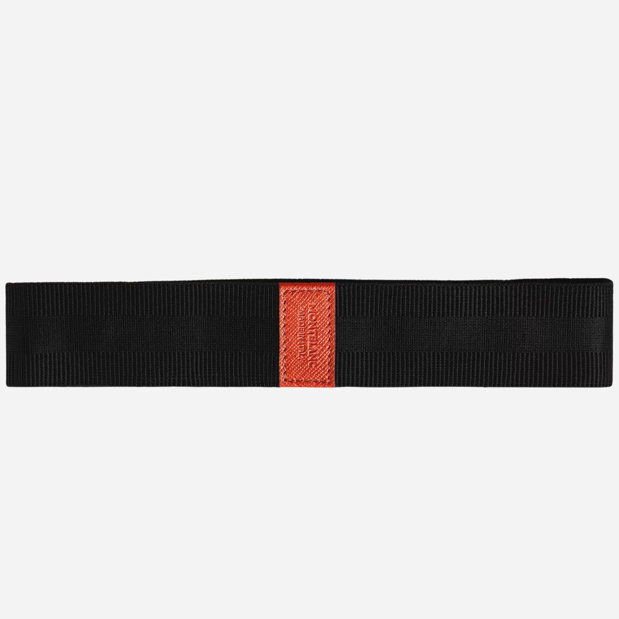 Montblanc Tangerine Sartorial Leather 1-Pen Loop with Elastic Strap - Image 2