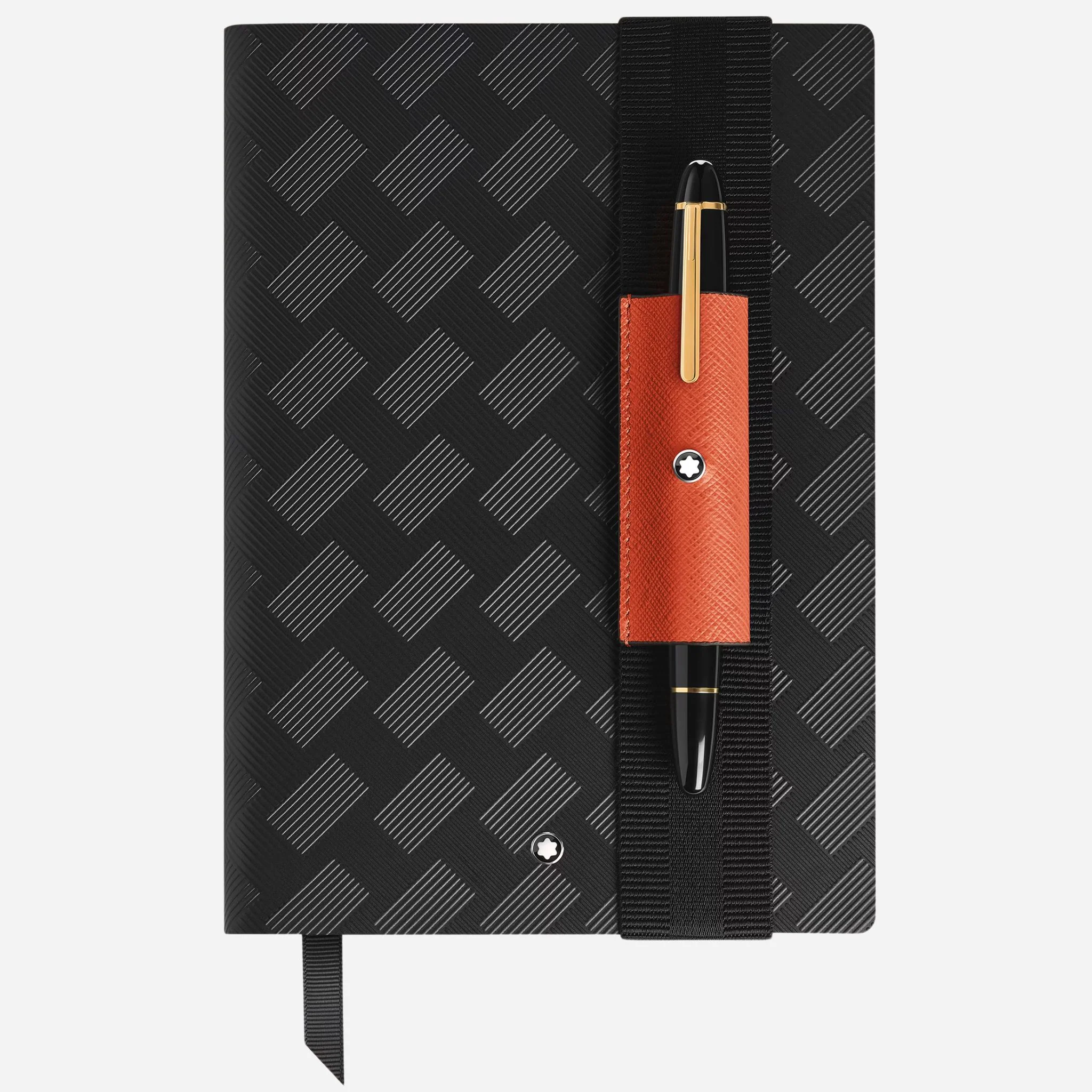 Montblanc Tangerine Sartorial Leather 1-Pen Loop with Elastic Strap - Image 4