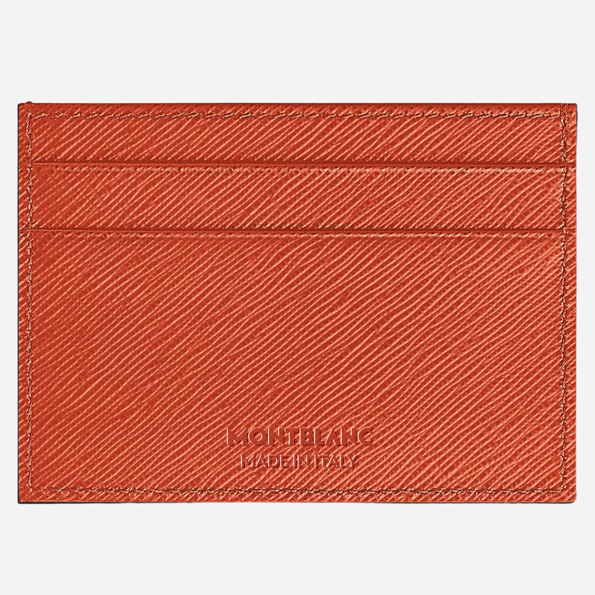Montblanc Tangerine Sartorial Leather 5CC Card Holder - Image 2