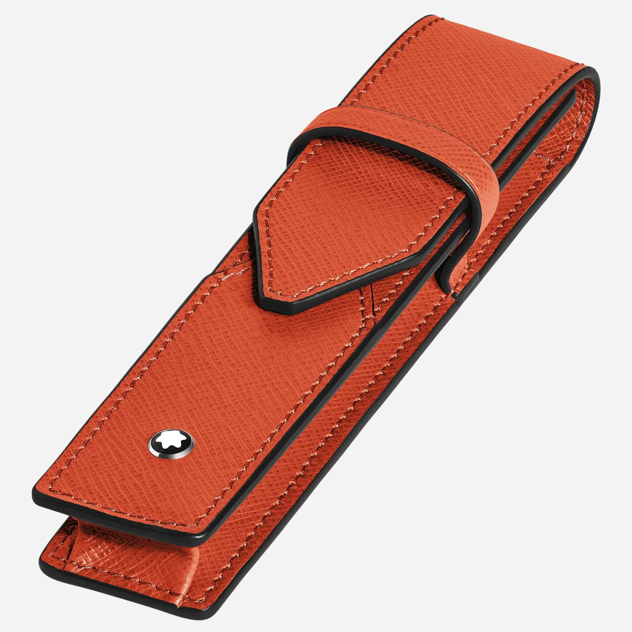 Montblanc Tangerine Sartorial Leather Envelope 1-Pen Pouch - Image 3