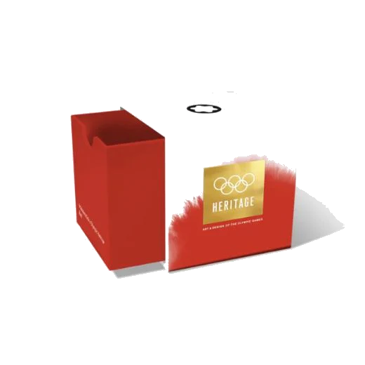 Montblanc x Olympic Heritage Meisterstück Paris Red Ink Bottle, 50 ml - Image 4