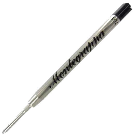 Montegrappa Black Ballpoint Refill with Broad Nib