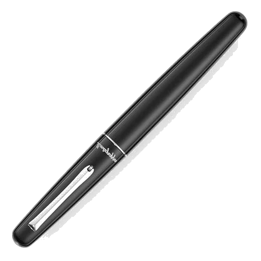 Montegrappa Black Resin Elmo Fountain Pen - Image 2