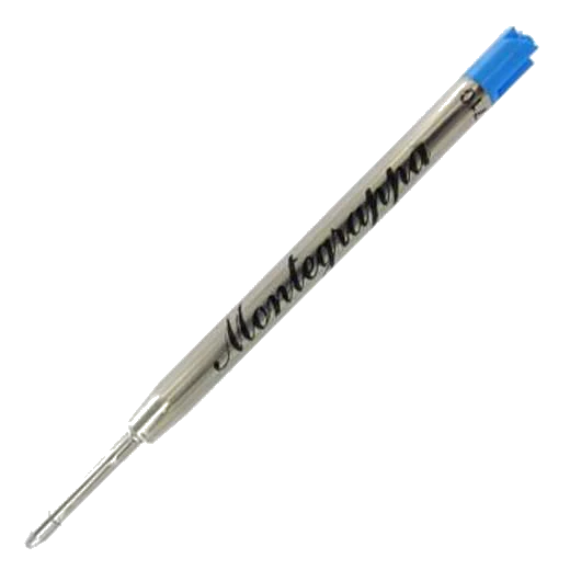 Montegrappa Blue Ballpoint Refill with Broad Nib