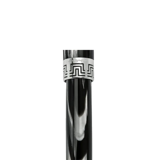 Montegrappa Extra 1930 Black and White Rollerball Pen - Image 4