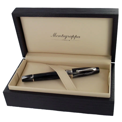Montegrappa Extra 1930 Black and White Rollerball Pen - Image 6