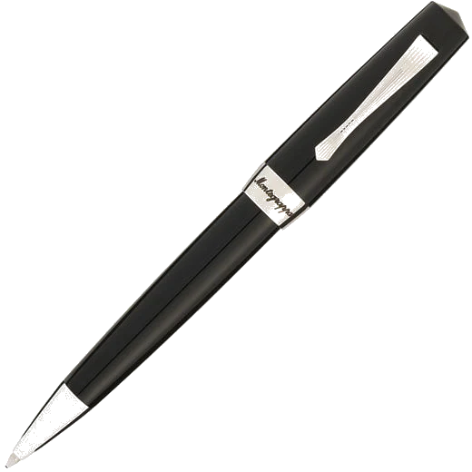 Montegrappa Jet Black Elmo 02 Ballpoint Pen