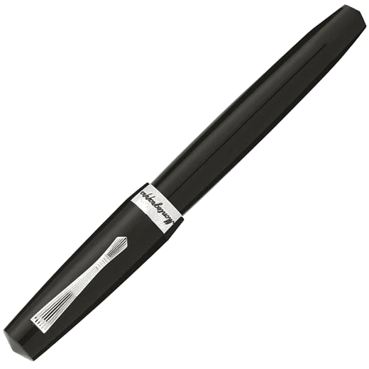Montegrappa Jet Black Elmo 02 Rollerball Pen - Image 2