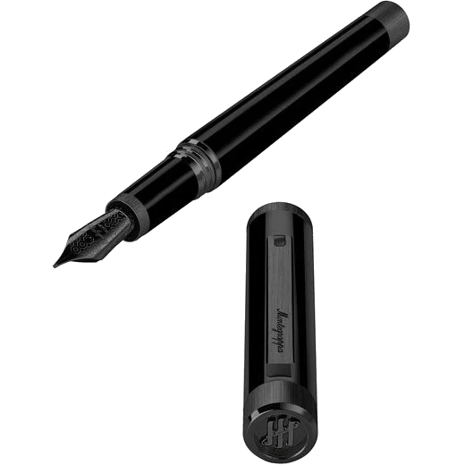 Montegrappa Ultra Black Zero Fountain Pen - Image 3