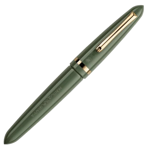 Montegrappa Venetia Lagoon Green & Gold Fountain Pen - Image 3