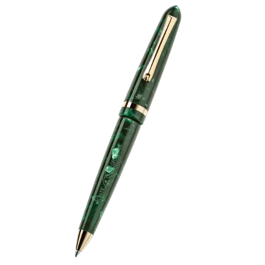 Montegrappa Venetia Vintage Conifer Gold-Plated Ballpoint Pen