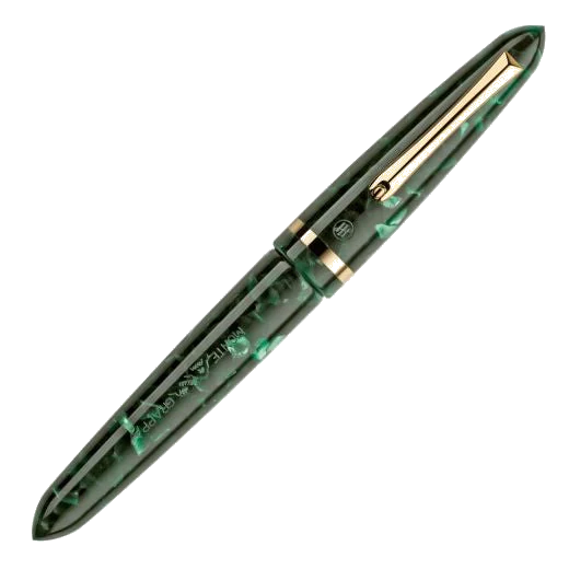 Montegrappa Venetia Vintage Conifer Gold-Plated Fountain Pen - Image 3