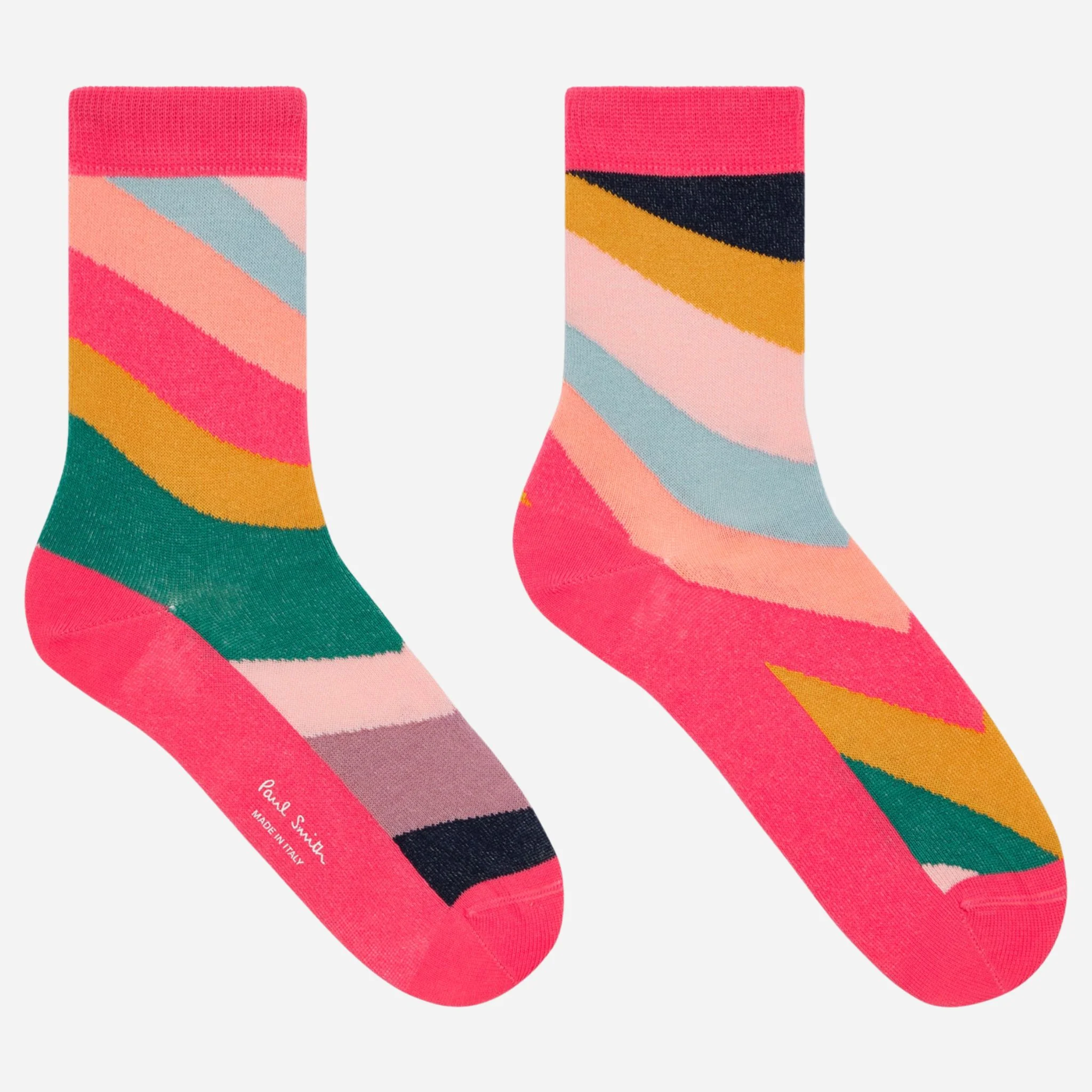 Paul Smith 3-Pack Cotton Multicoloured Swirl and Glitter Socks - Image 2
