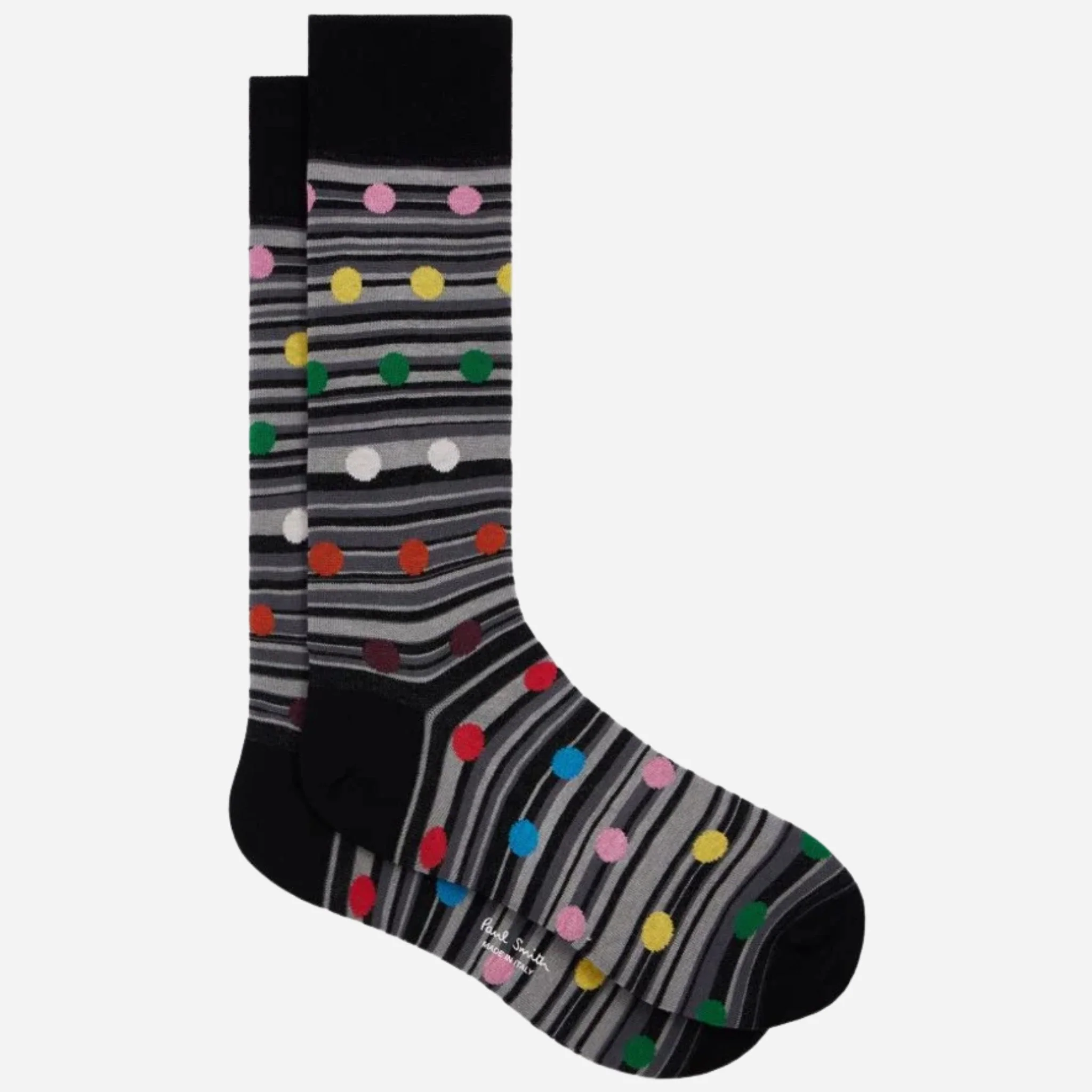 Paul Smith 3-Pack Multicoloured Polka Dot and Stripe Socks - Image 2