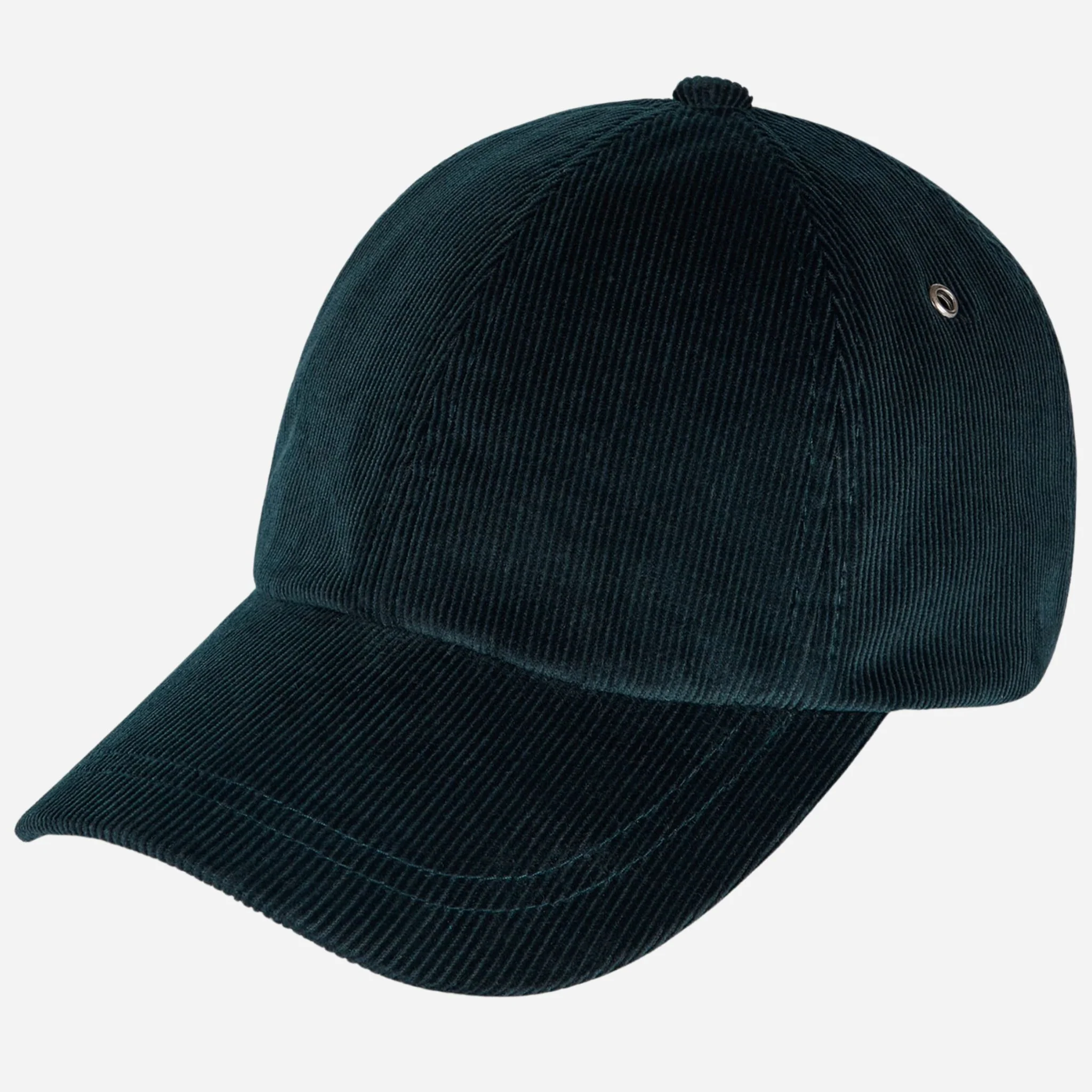 Paul Smith Dark Blue Corduroy Cap with Signature Stripe Adjustable Strap - Image 2