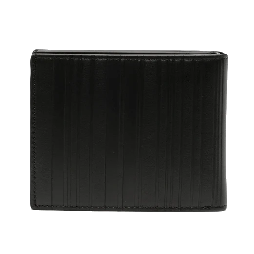 Paul Smith Black Leather 'Shadow Stripe' 6CC Wallet - Image 3