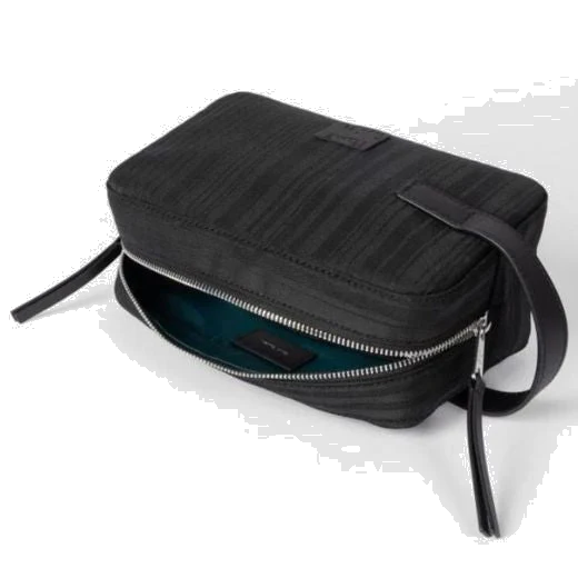 Paul Smith Black Shadow Stripe Wash Bag - Image 4