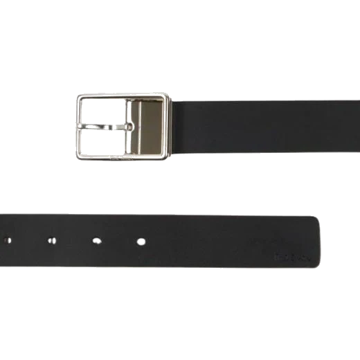 Paul Smith Bright Signature Stripes and Black Reversible Leather Belt - Image 3
