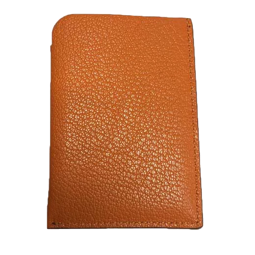 Paul Smith Double Tan & Orange Leather Card Holder - Image 2