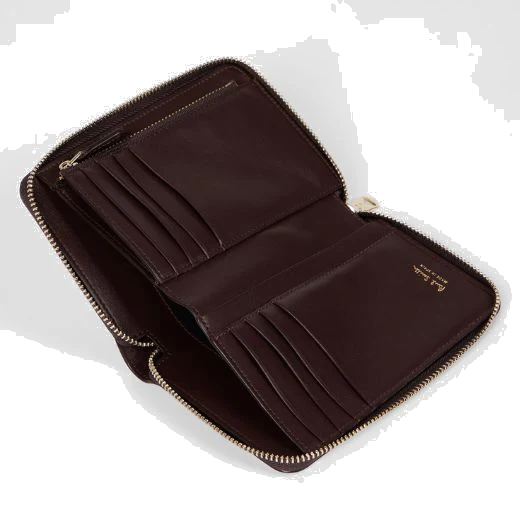 Paul Smith 'Dusky Swirl' Leather Zip-Around Medium Purse - Image 3
