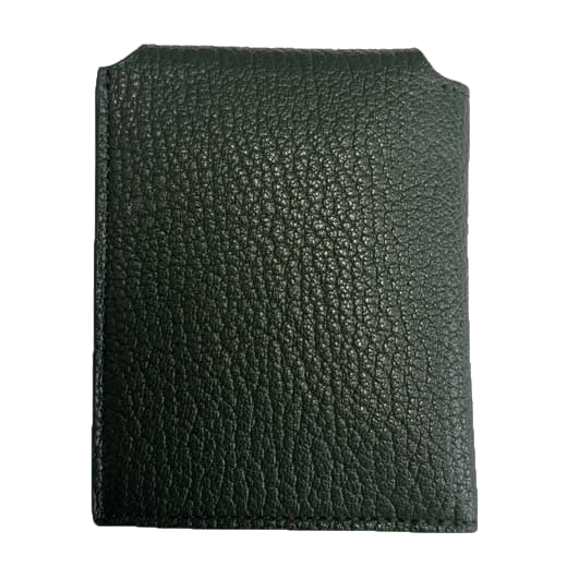 Paul Smith Green Leather 2CC Bifold Card Holder Coin Wallet - Image 2