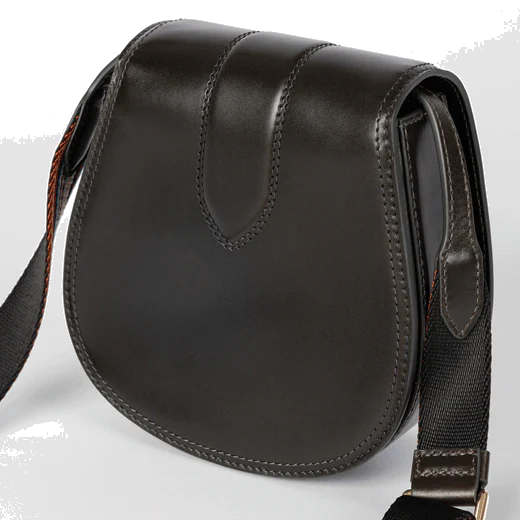 Paul Smith Leather Teardrop Dark Green Cross Body Bag - Image 4