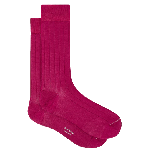 Paul Smith Men's Cotton Blend Ribbed Socks 3-Pack - Image 4