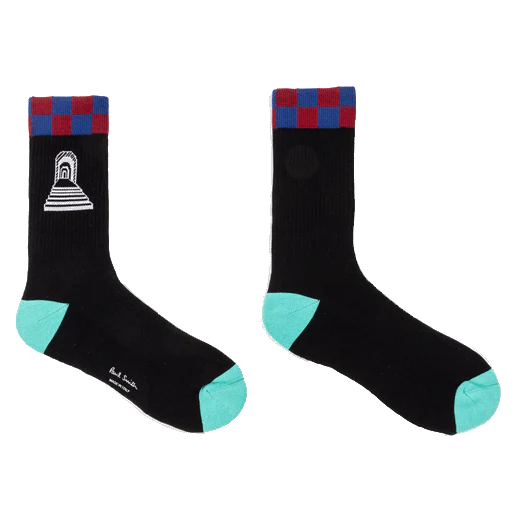 Paul Smith Men's Three Pack Ribbed Cotton Socks - Image 4