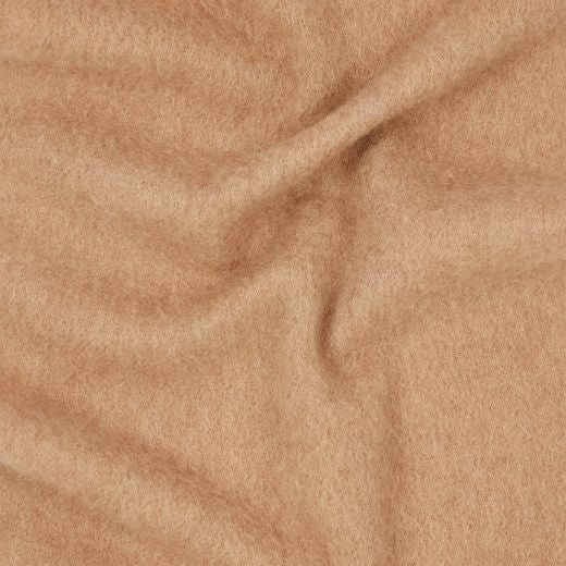 Paul Smith Men's Tan Cashmere Scarf with Signature Logo Patch - Image 4