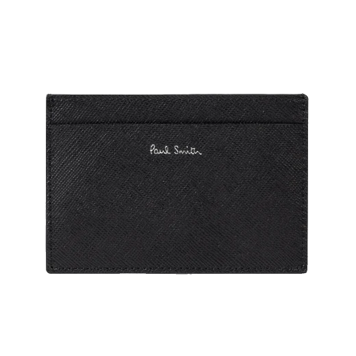 Paul Smith 'Mini Nottingham' Leather Card Holder 3CC - Image 2
