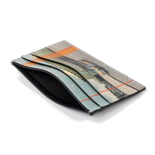 Paul Smith 'Mini Nottingham' Leather Card Holder 3CC - Image 3