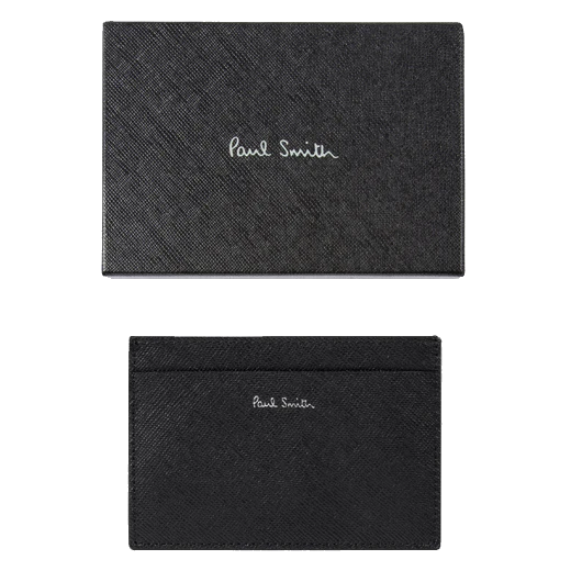 Paul Smith 'Mini Nottingham' Leather Card Holder 3CC - Image 4