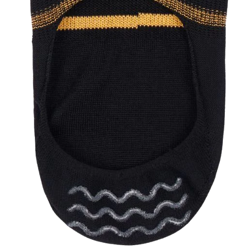 Paul Smith Multicolour Stripe 'No Show' Loafer Socks 3-Pack - Image 2