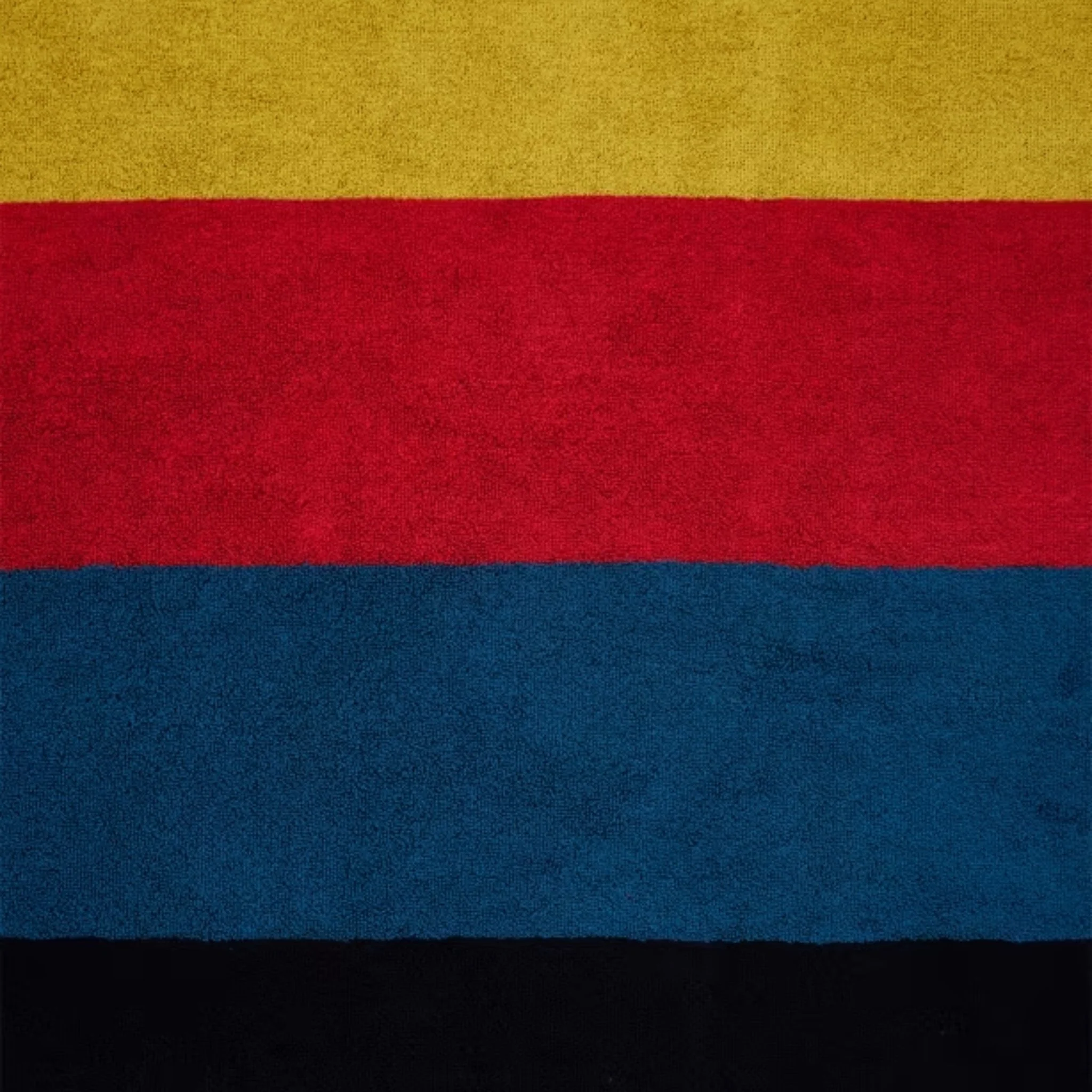 Paul Smith Multicoloured Cotton 'Artist Stripe' Print Towel - Image 3