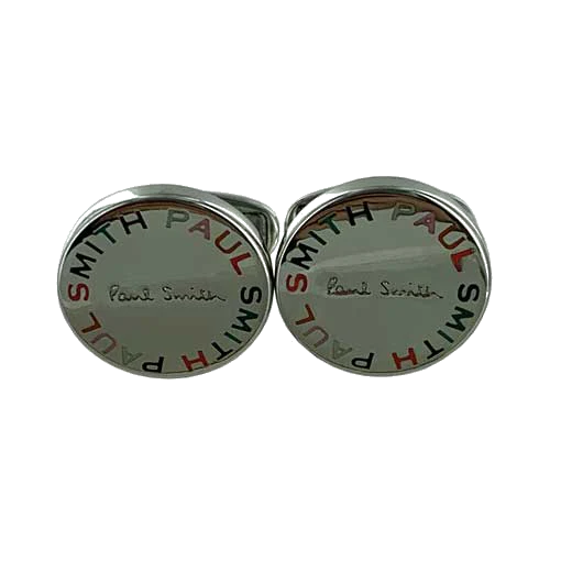Paul Smith Multicoloured Font Cufflinks