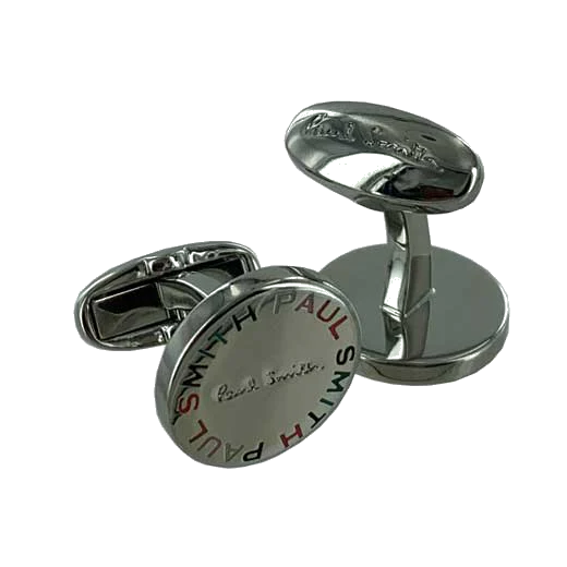 Paul Smith Multicoloured Font Cufflinks - Image 4