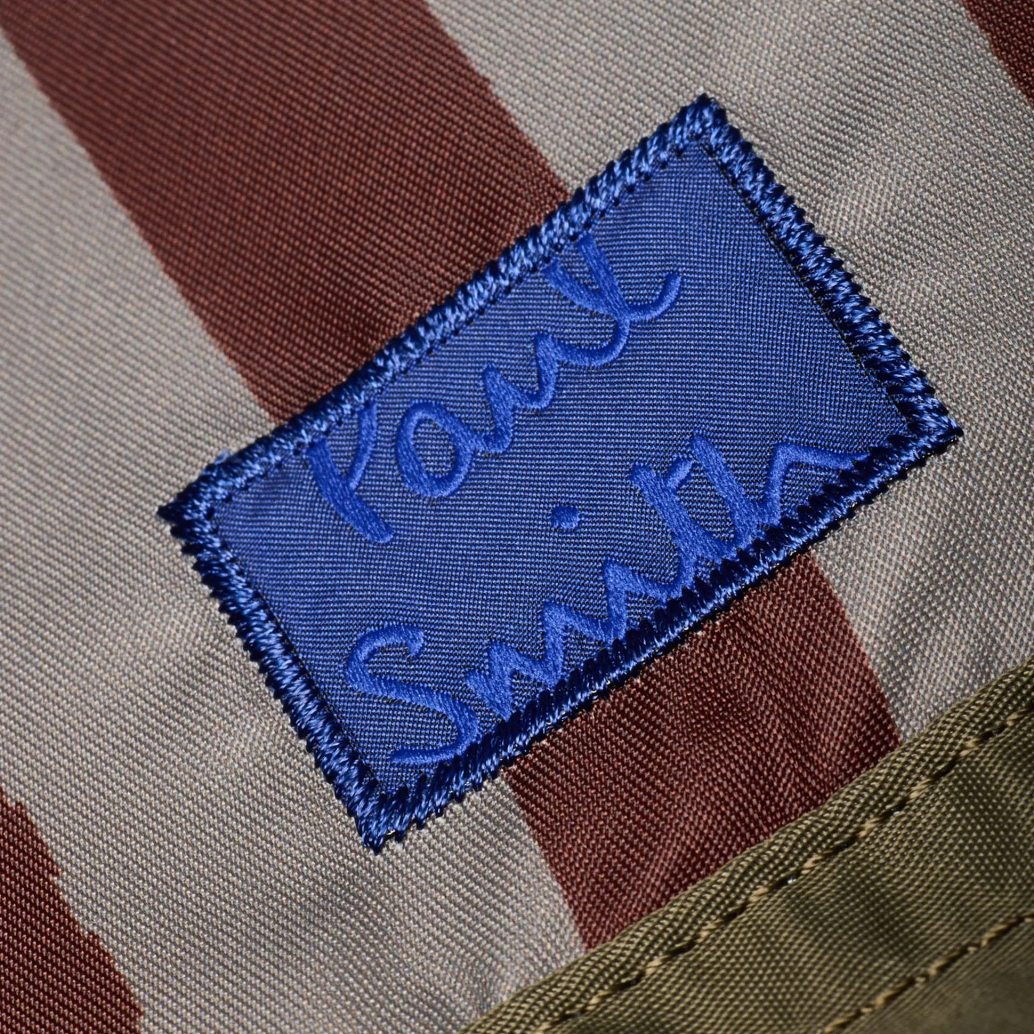 Paul Smith Multistripe Recycled Nylon Adjustable Tote Bag with Signature Logo Patch - Image 10