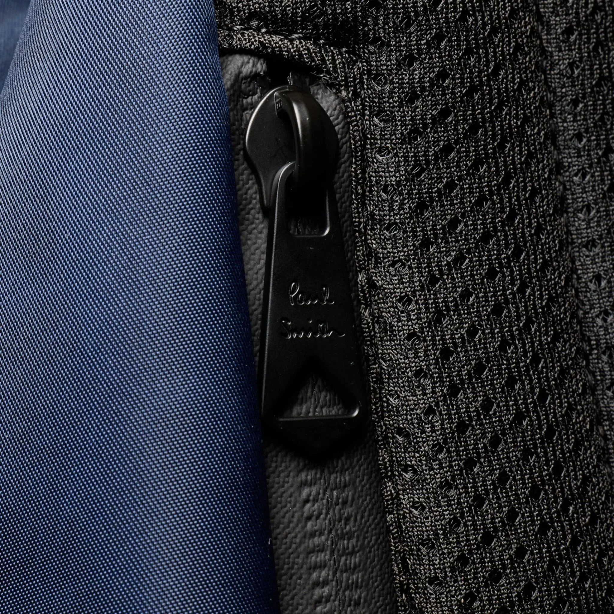 Paul Smith Multistripe Recycled Nylon Backpack with Signature Logo Patch - Image 9
